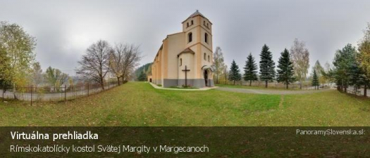 Rímskokatolícky kostol Svätej Margity v Margecanoch