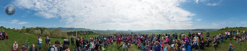 Krížová cesta Sabinov - Pán Ježiš padá druhý raz pod krížom