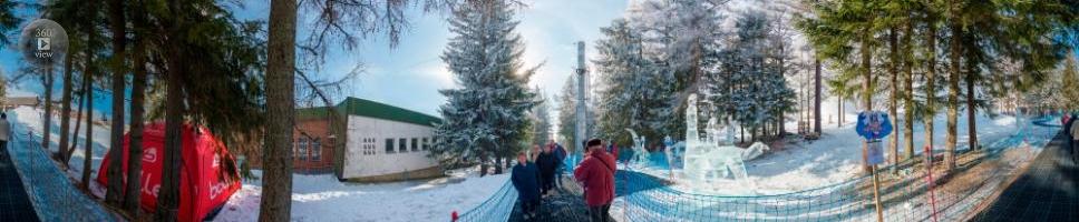 Ľadové sochy Hrebienok Tatry Ice Master 2018 - ľadové sochy Česká republika