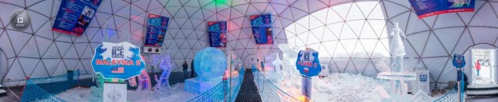 Ľadové sochy Hrebienok Tatry Ice Master 2018 - ľadové sochy Litva 