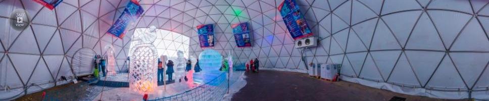 Ľadové sochy Hrebienok Tatry Ice Master 2018 - ľadové sochy Rusko 2