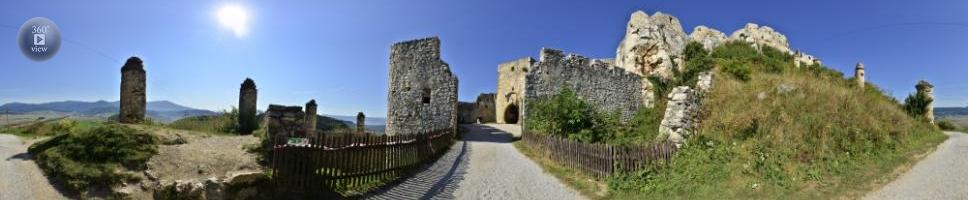 Spišský hrad - hlavná vstupná brána