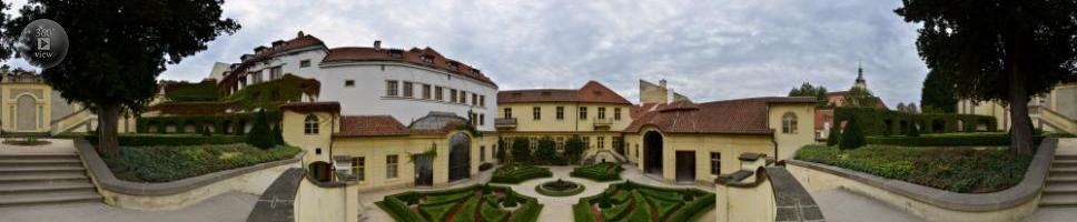 Vrtbovská záhrada v Prahe - Ateliér Mikoláše Alše 