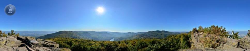 Sninský kameň - panoráma na morské oko